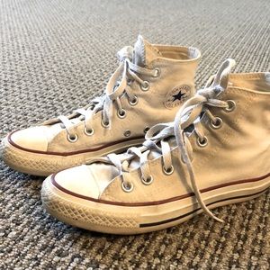 White High-Top Converse